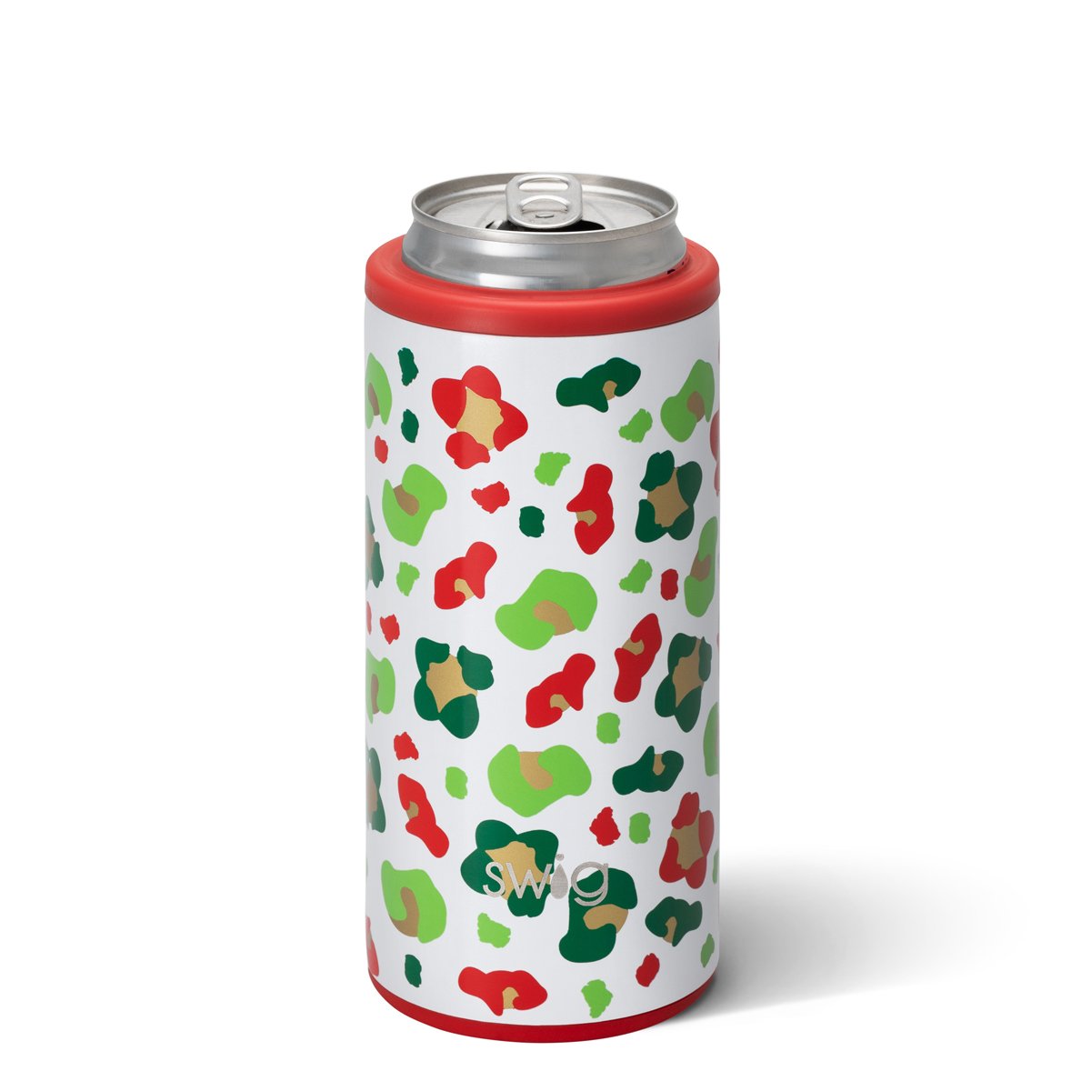 12oz Skinny Can Cooler - Jingle Jungle