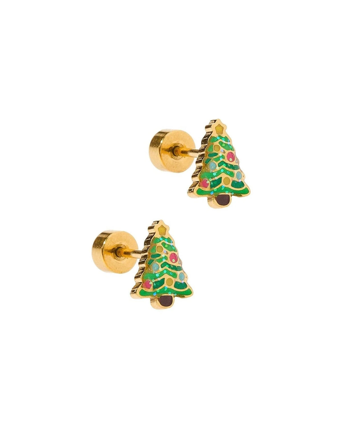 Linny Co Christmas Tree earring