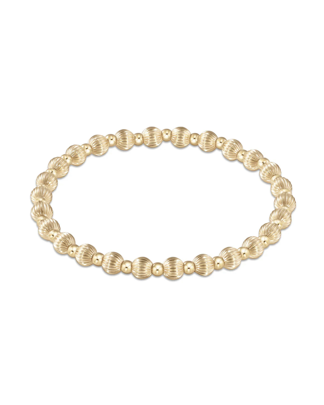 Enewton Dignity Grateful 5mm Bead Bracelet - Gold