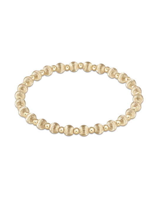 Enewton Dignity Grateful 5mm Bead Bracelet - Gold