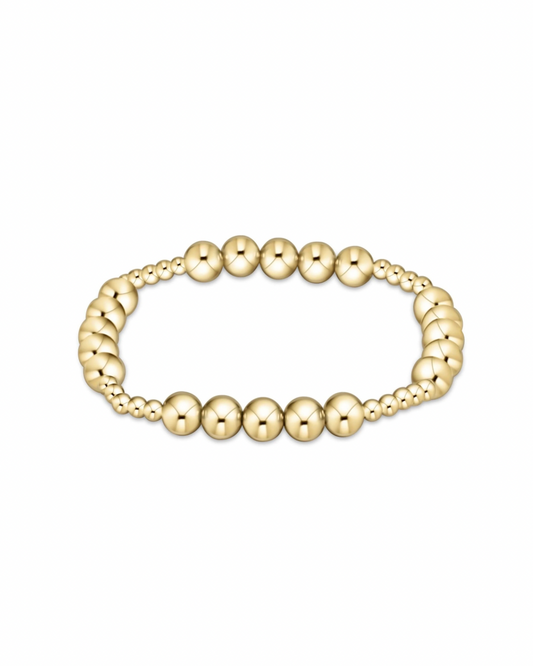 Enewton Classic Gold Beaded Bliss 2.5mm Bead Bracelet - 5mm Gold