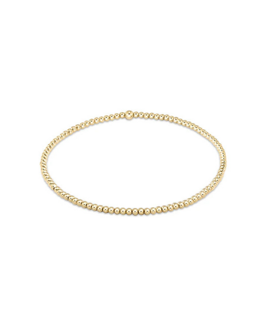 Enewton Classic Gold 2mm Bead Bracelet