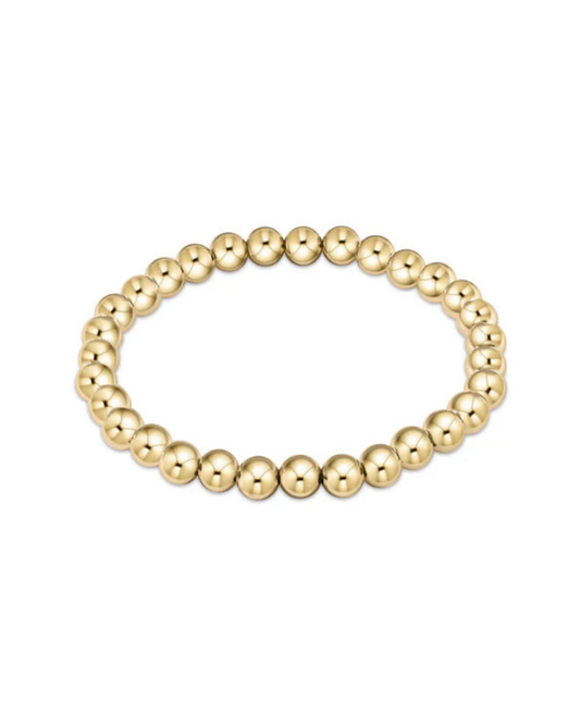Enewton Classic Gold 6mm Bead Bracelet