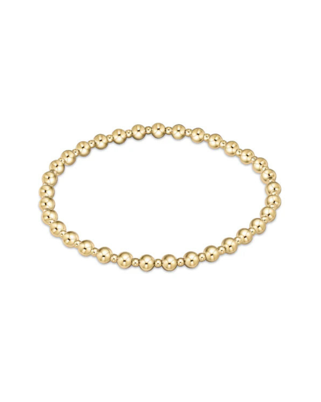 Enewton Classic Grateful Pattern 4mm Bead Bracelet