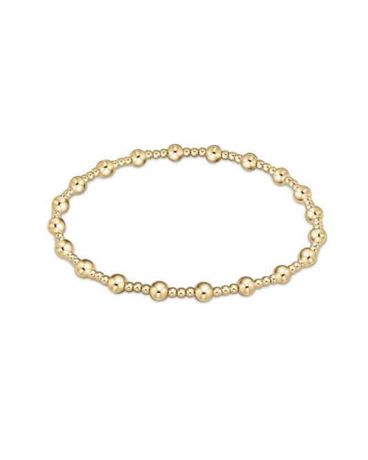 Enewton Classic Sincerity Pattern 4MM Bead Bracelet
