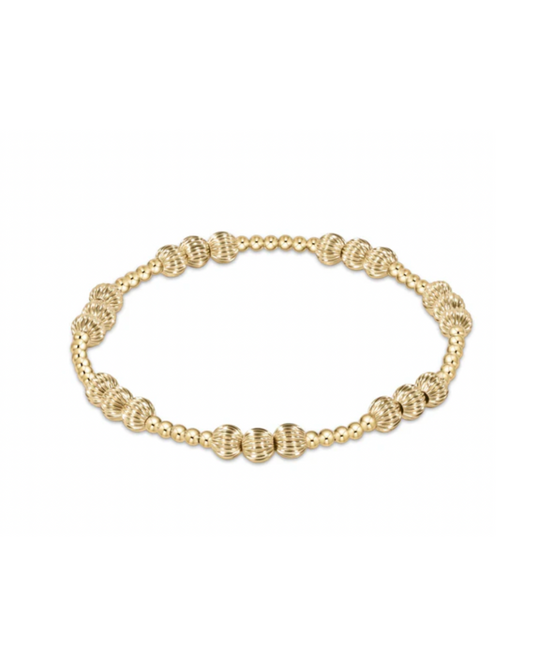 Enewton Dignity Joy Pattern 5mm Bead Bracelet - Gold