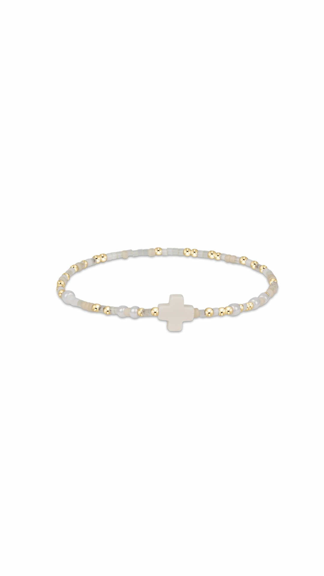 Enewton Hope Unwritten Signature Cross Bracelet-Call Me On My Shellphone
