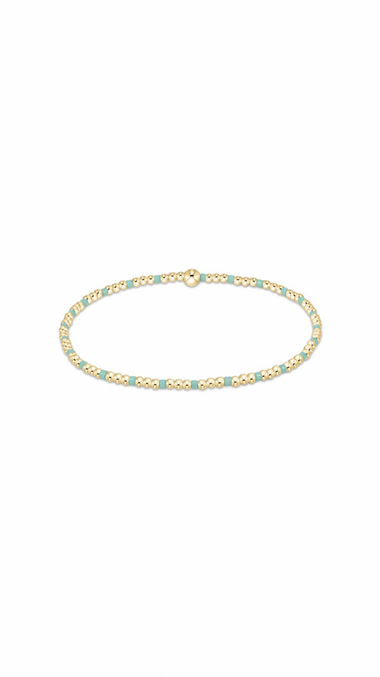 Enewton Hope Sincerity Pattern 2mm Bead Bracelet-Mint