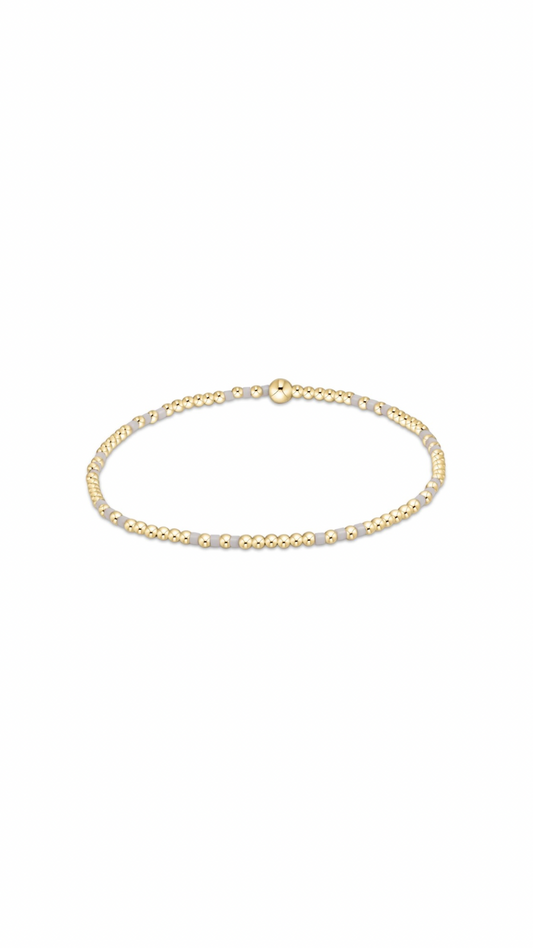 Enewton Hope Joy 2mm Bead Bracelet-White
