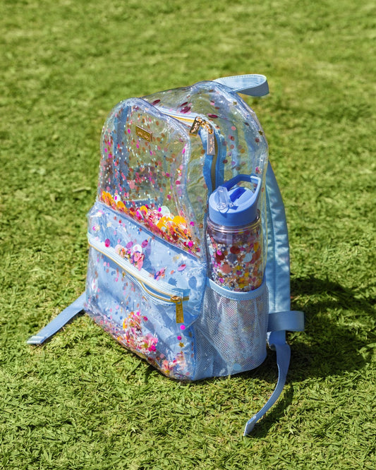 Celebrate Every Day - Confetti Clear Backpack