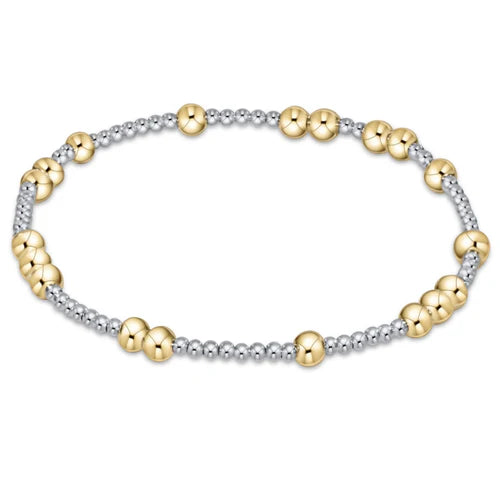 Enewton Hope Unwritten 4mm Bead Bracelet -Mixed Metal