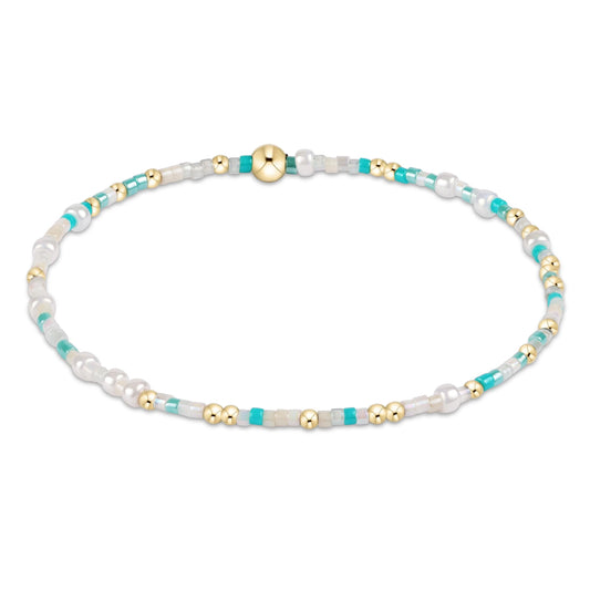E NEWTON HOPE UNWRITTEN BRACELET - TURQ IT REAL GOOD