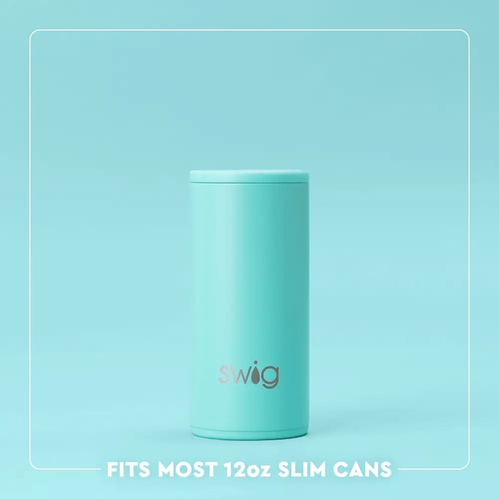 Royal Blue Skinny Can Cooler (12oz)
