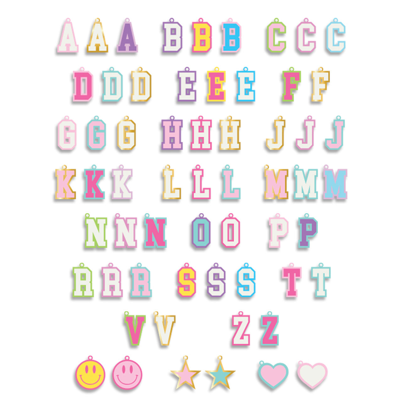 JV Charm Club Necklaces