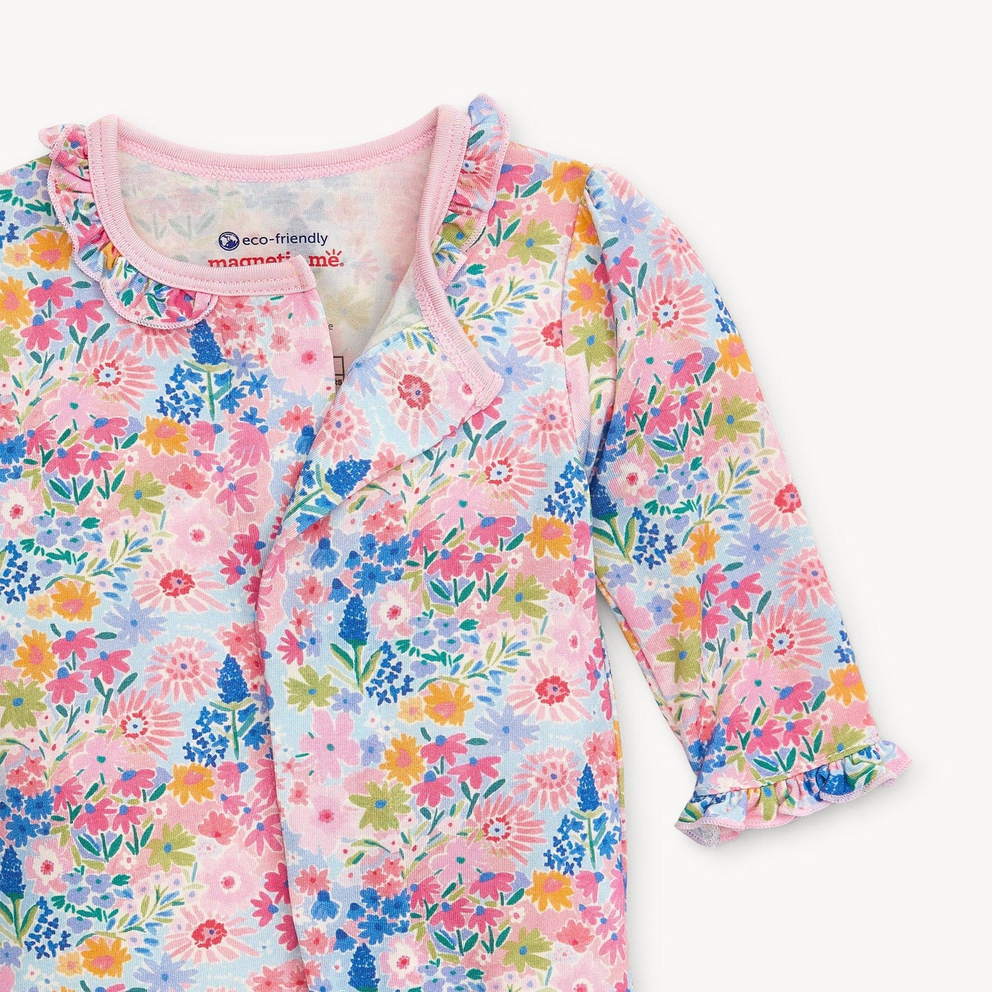 Magnetic Me "Lily" Modal Coverall with Ruffle