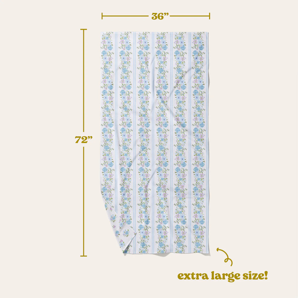 XL Quick-Dry Beach Towel