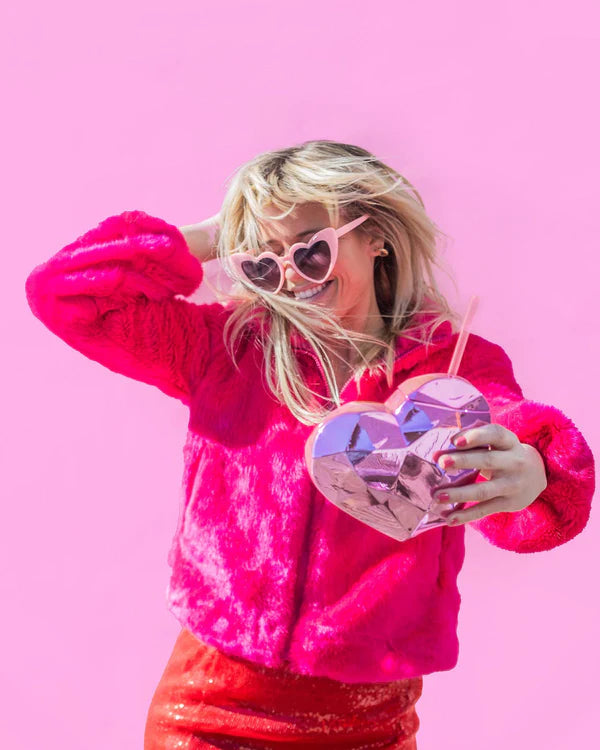 Disco Heart Tumbler