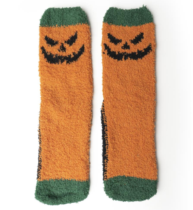 Toasty Terrors Fuzzy Socks