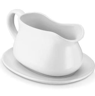 Kook Gravy Boat & Saucer