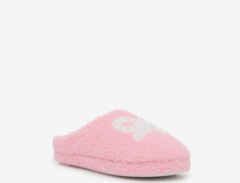 Pearl Bow Slippers