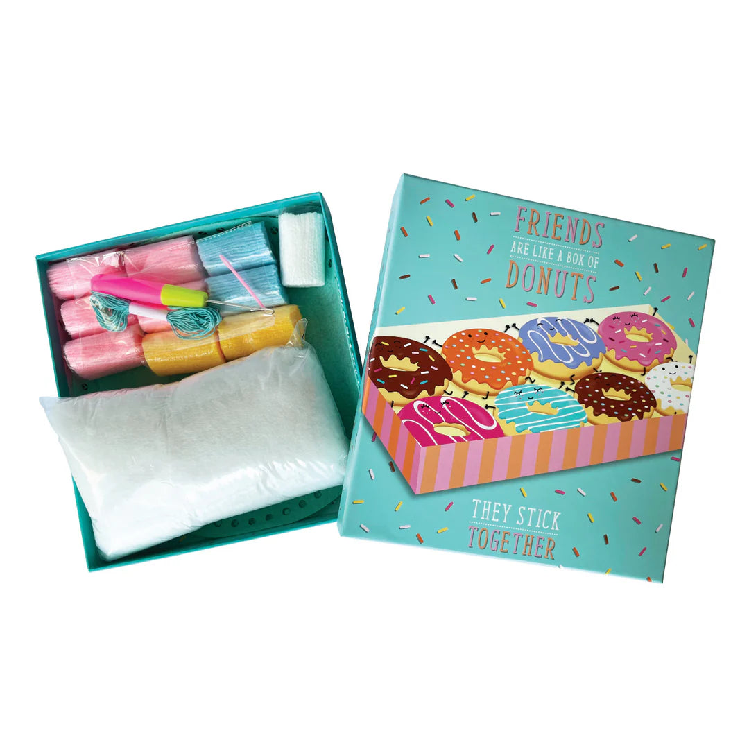 Totally Deco! Donut Latch Hook Pillow Set