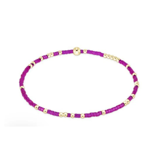 E Newton Hope Unwritten Bracelet - Fuchsia
