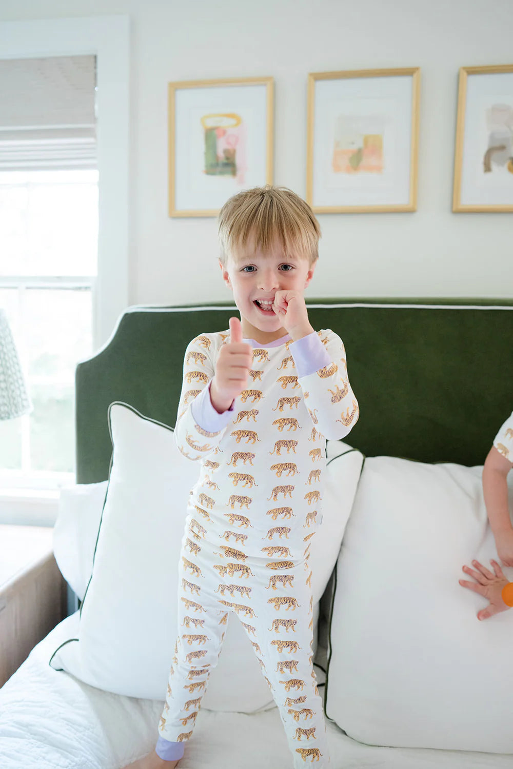 2 Piece Tiger PJ Set