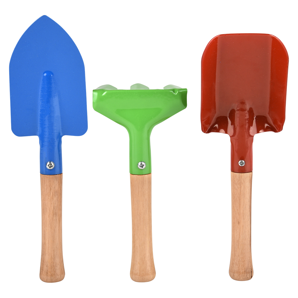 (T) KIDS 3PC GARDEN HAND TOOLS