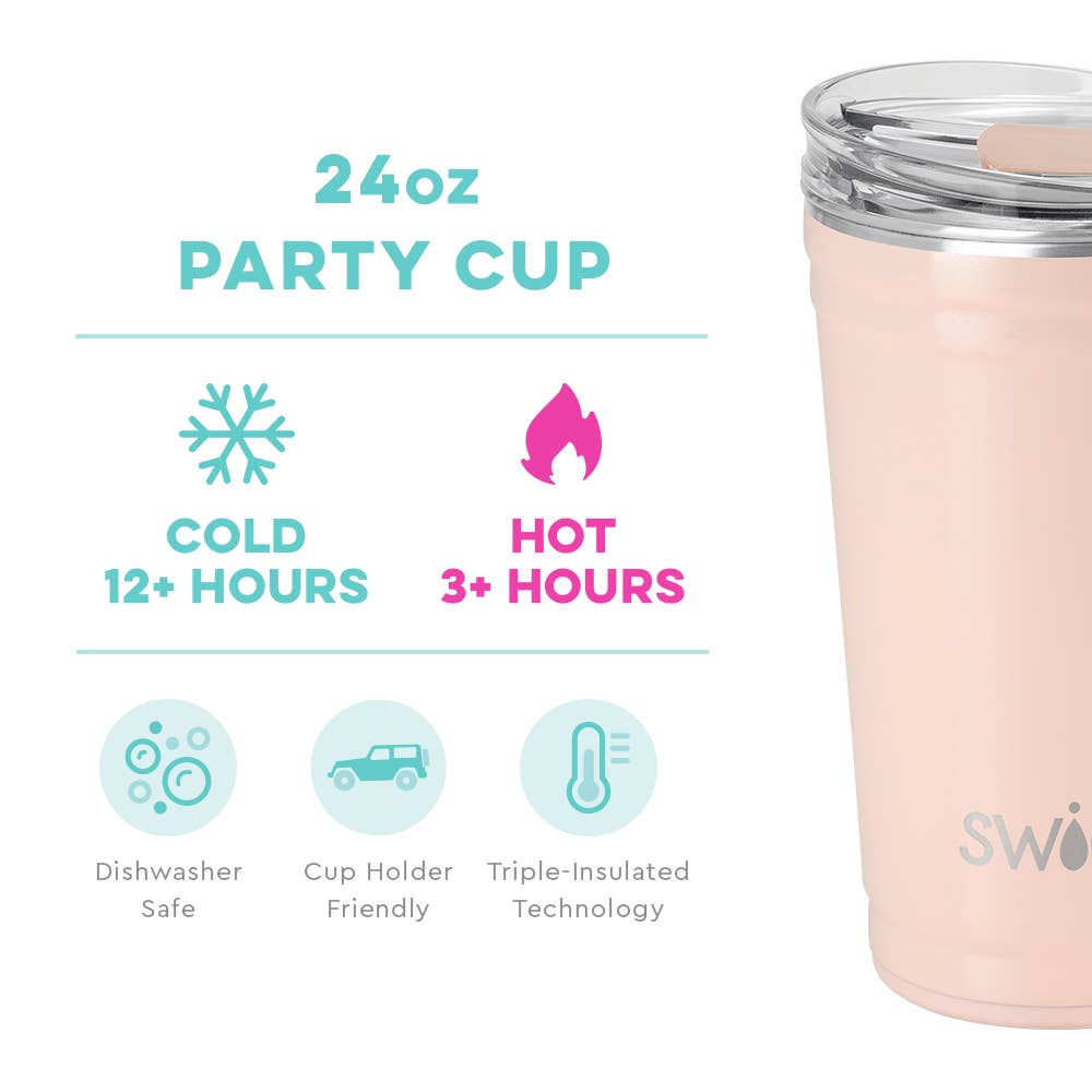 Shimmer Ballet Party Cup (24oz)