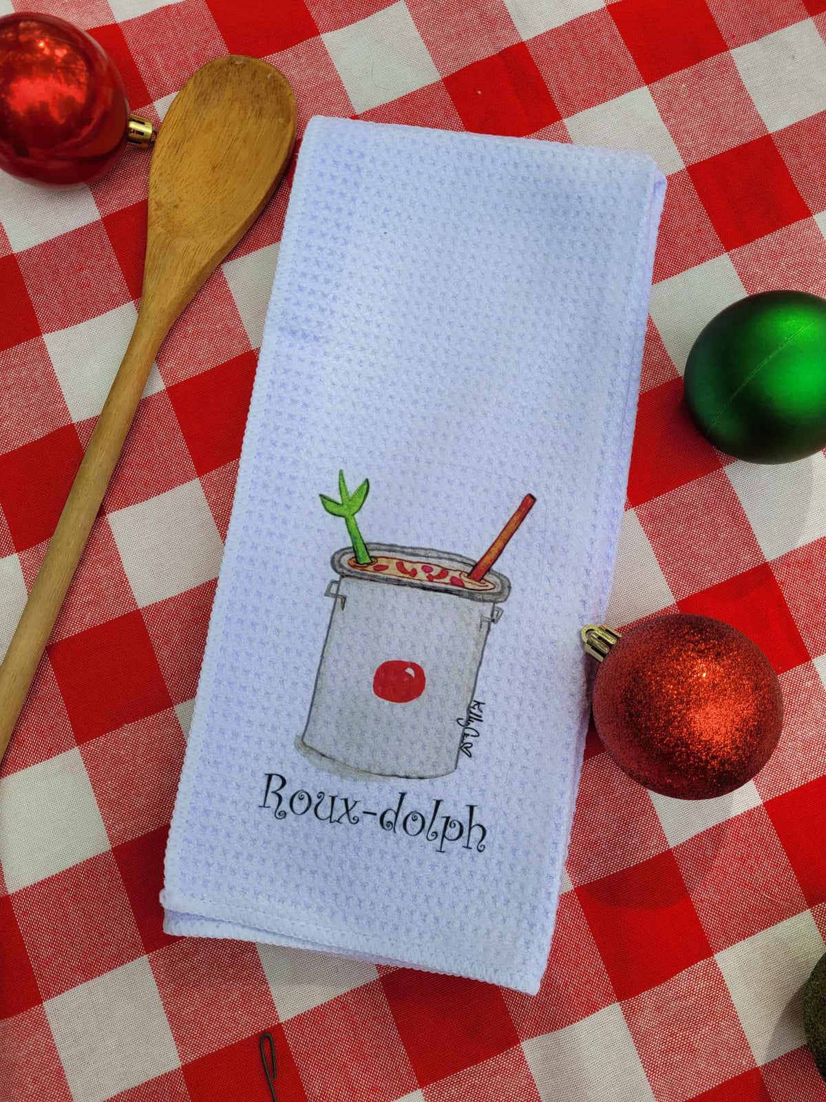 Christmas Tea Towel Roux-Dolph