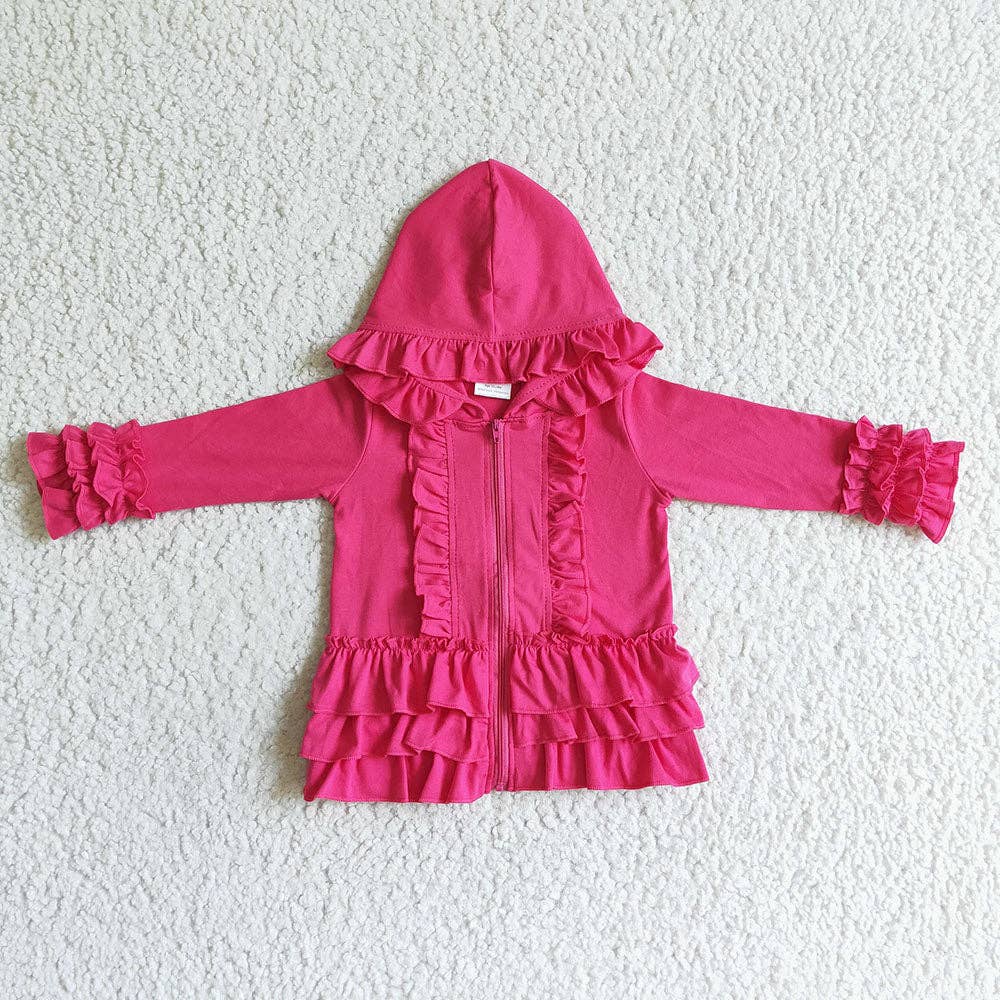 Girls Ruffle Jacket