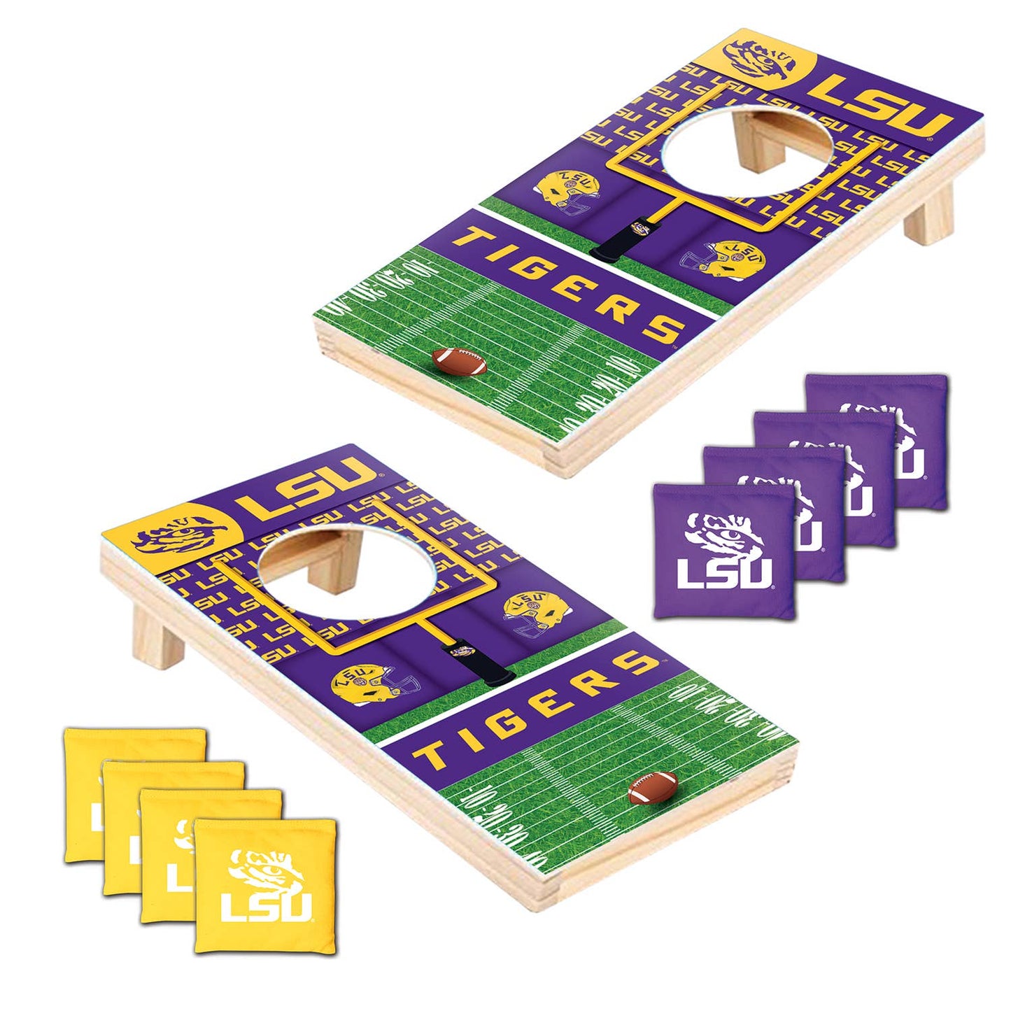 LSU Tigers - NCAA Tabletop Cornhole