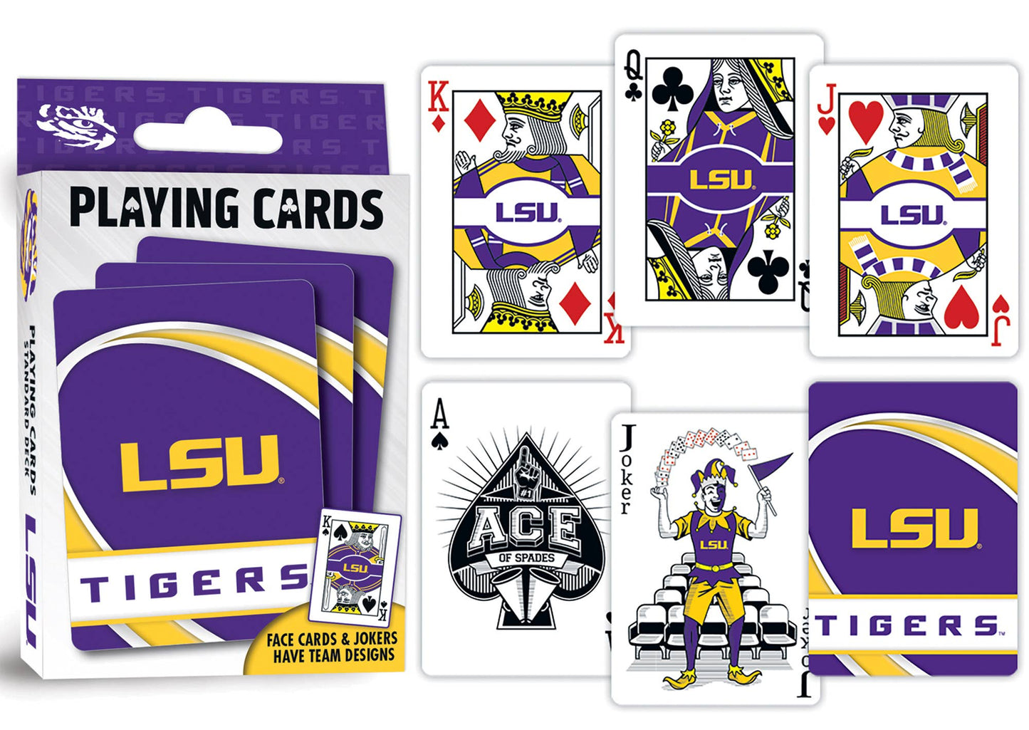 LSU Tigers Playing Cards