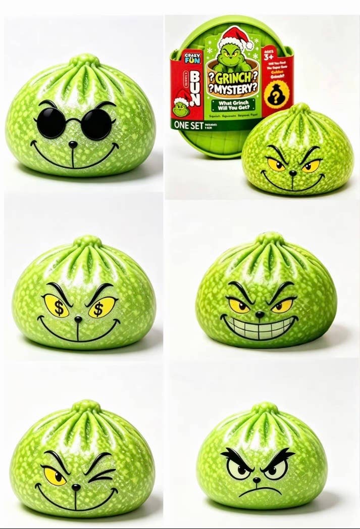 Christmas Grinch glow in the dark