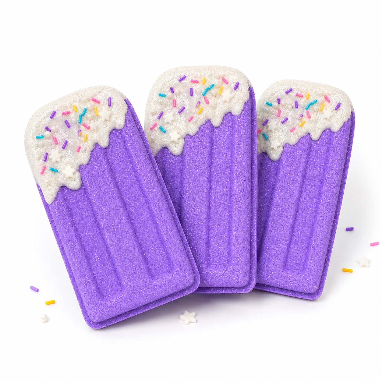Purple Popsicle Prize Inside Bath Bomb