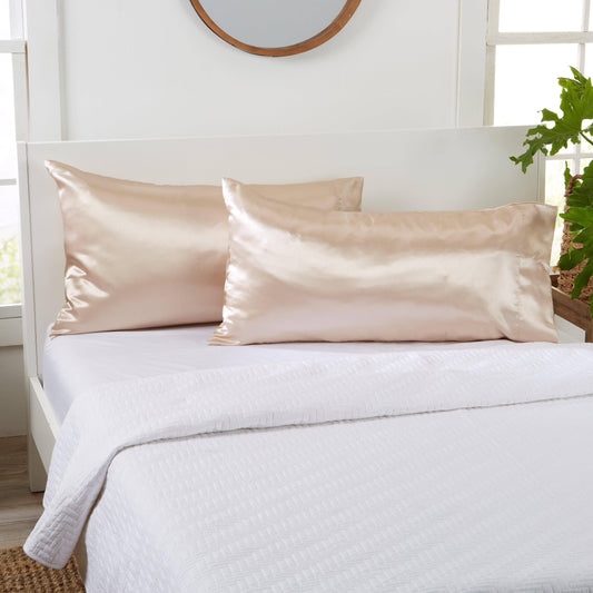 2 Pack Sateen Pillowcase - Talia Collection