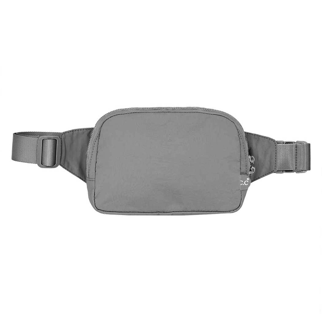 Solid Color Belt Bag