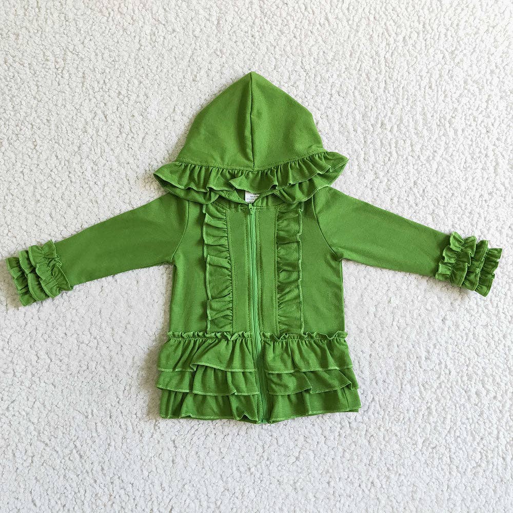 Girls Ruffle Jacket