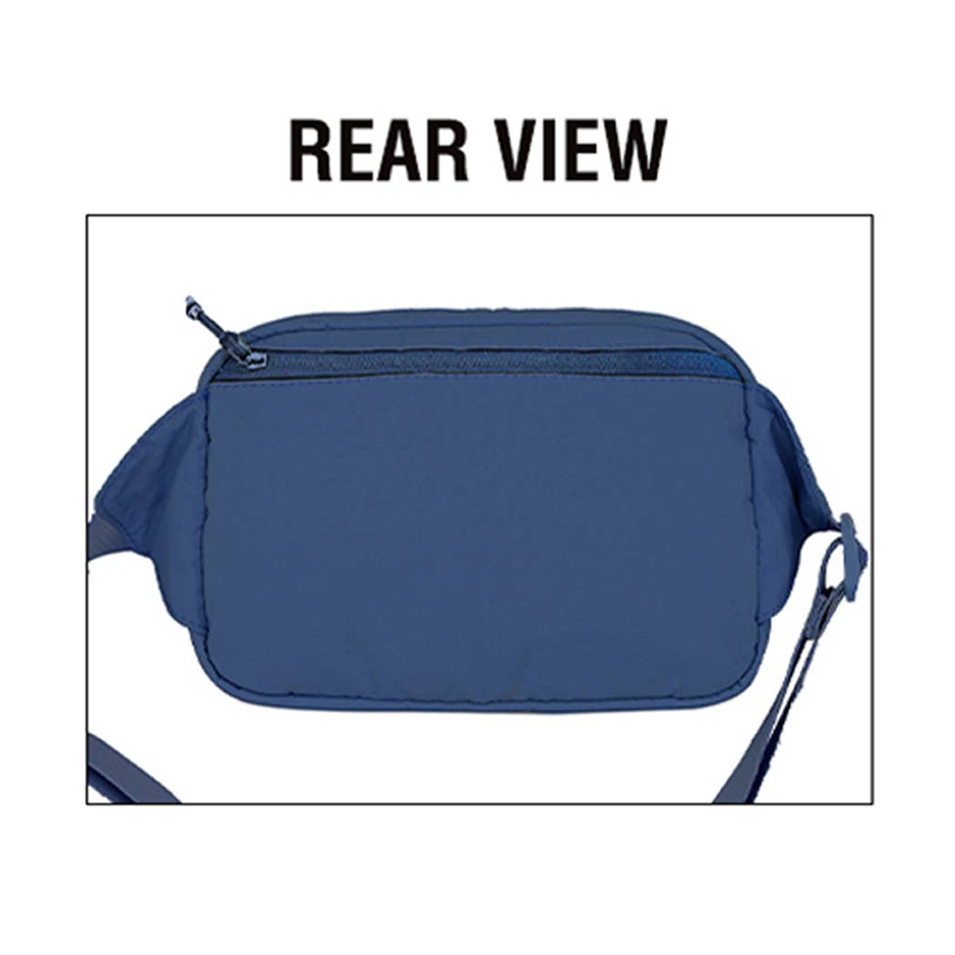 Solid Color Belt Bag