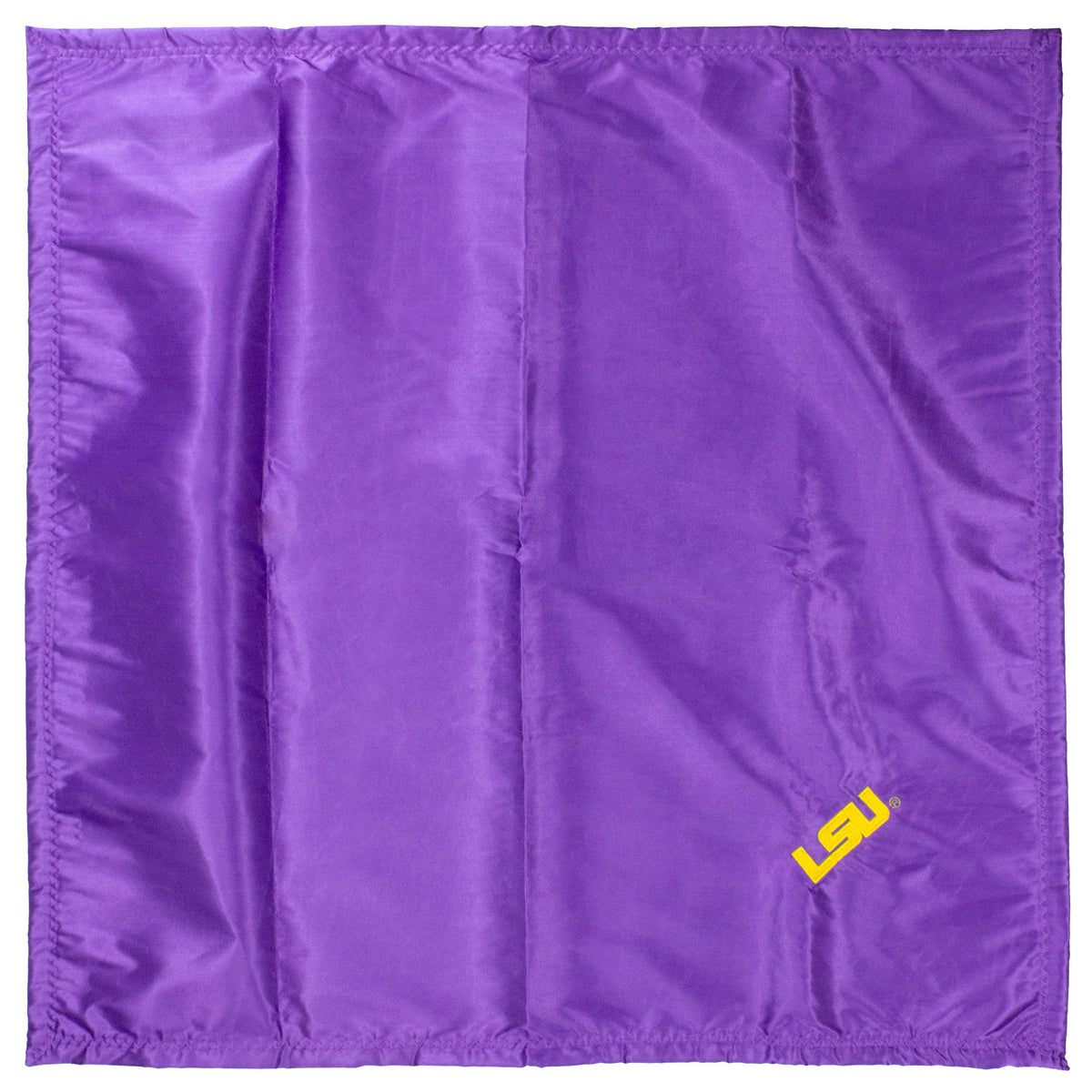 LSU Tigers Silky and Super Soft Plush Baby Blanket, 28" x 28"