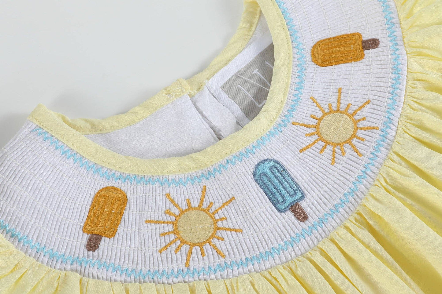 Popsicle Smocked Bishop Dress