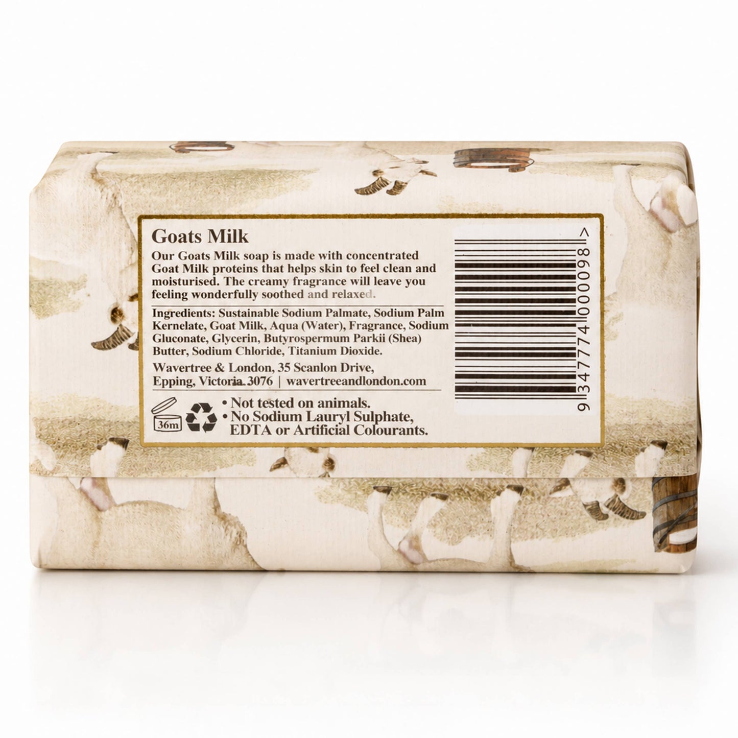 Wavertree & London Goat Milk LuxurySoap Bars