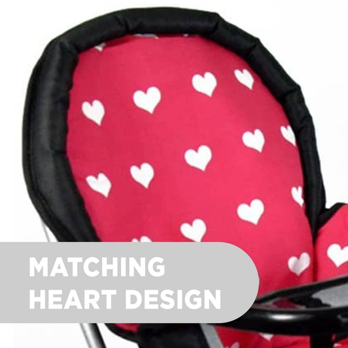 18" Doll High Chair Pink