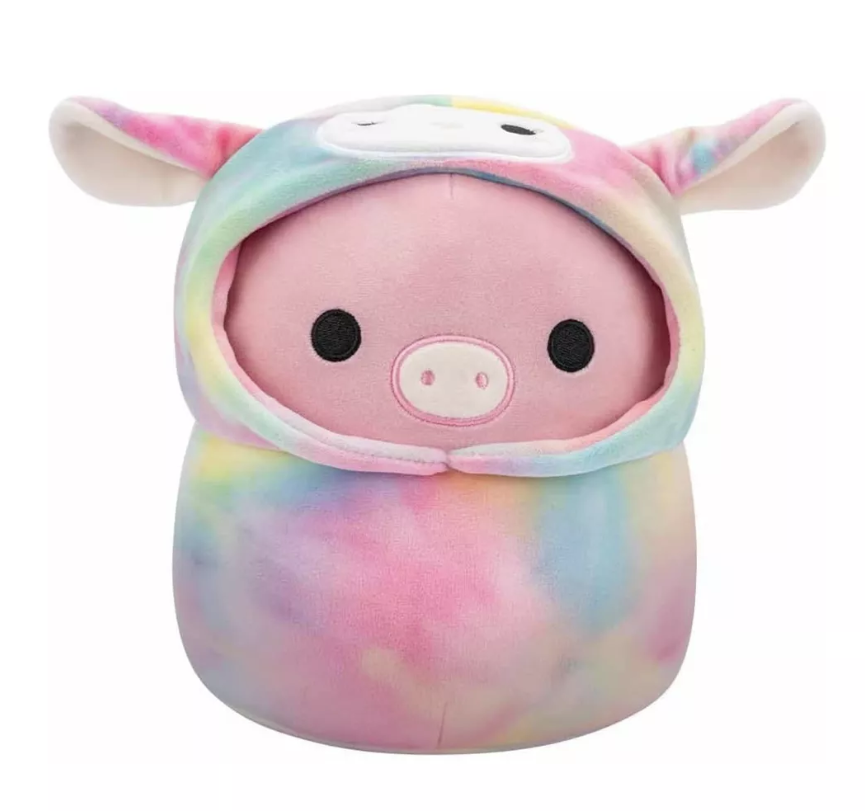 Squishmallow Easter Plush Toy 5" Peter Pig Costume
