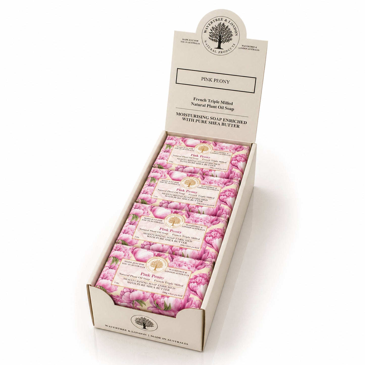 Wavertree & London Pink Peony Luxury Soap Bars