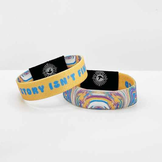 Your Story Isn't Finished NFC Positivity Bracelet