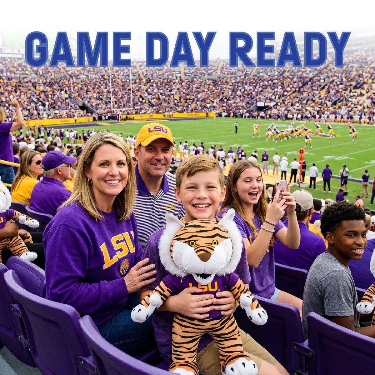 Bleacher Creatures LSU Tigers Mike the Tiger 18" Collegiate Mascot Plush Figure