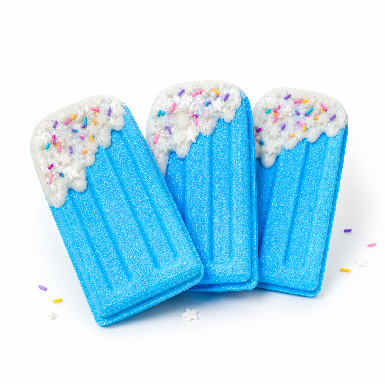 Blue Popsicle Prize Inside Bath Bomb