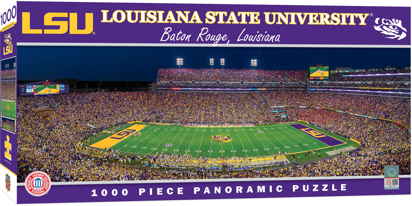 LSU Tigers - 1000 Piece Panoramic Puzzle