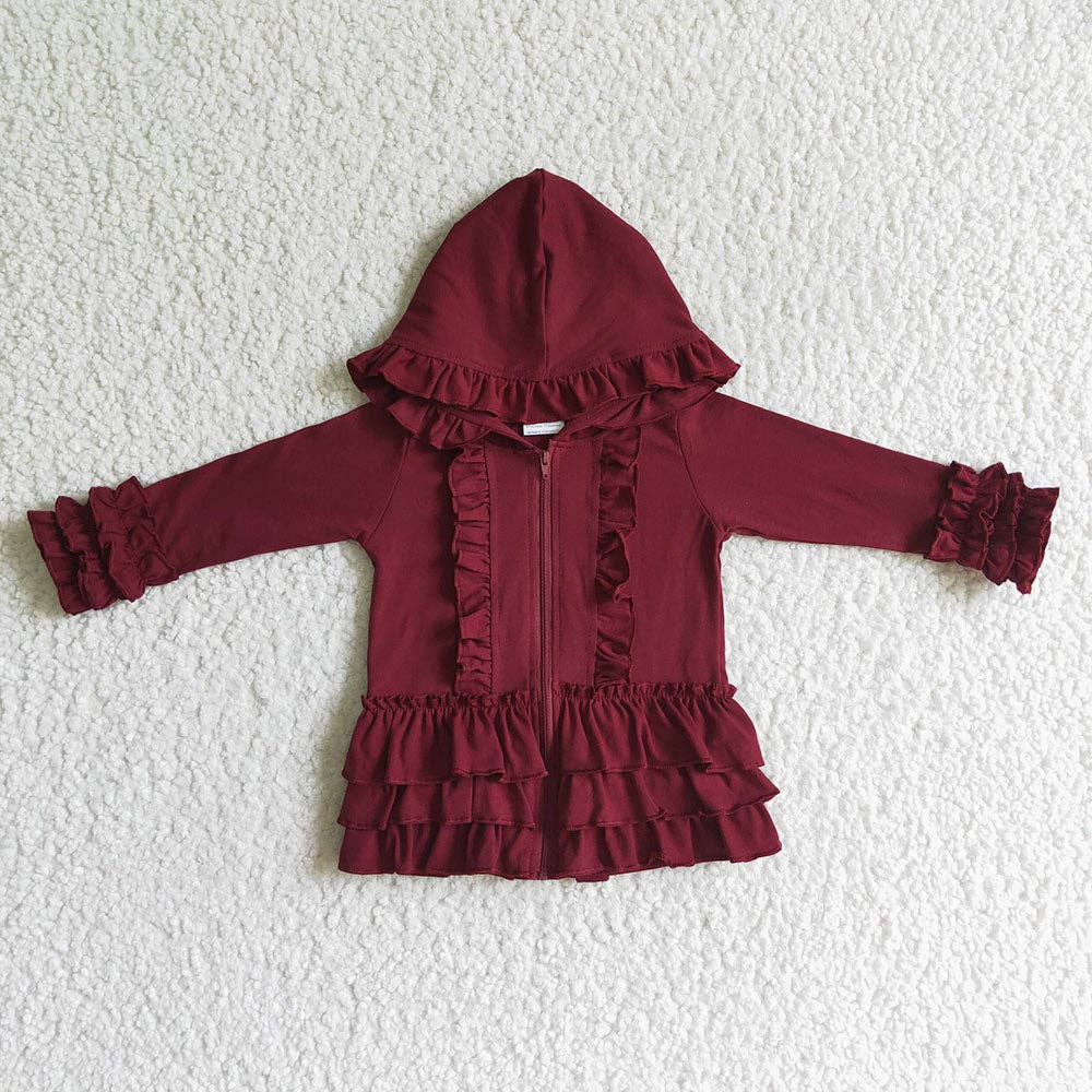 Girls Ruffle Jacket